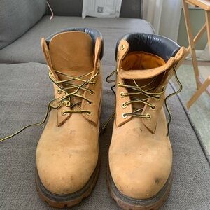 Timberland Men's Tan Leather Boots